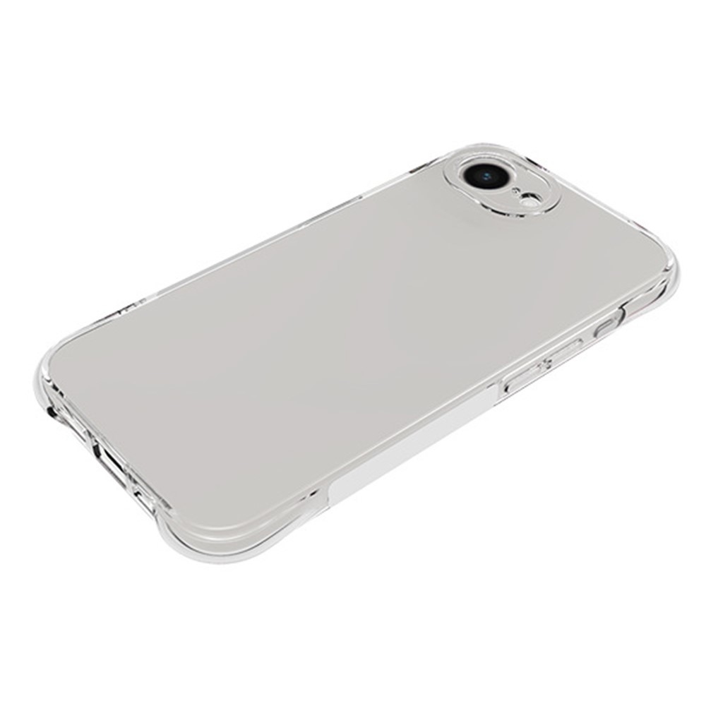 Transparentní gelový obal na iPhone 16e - průhledný