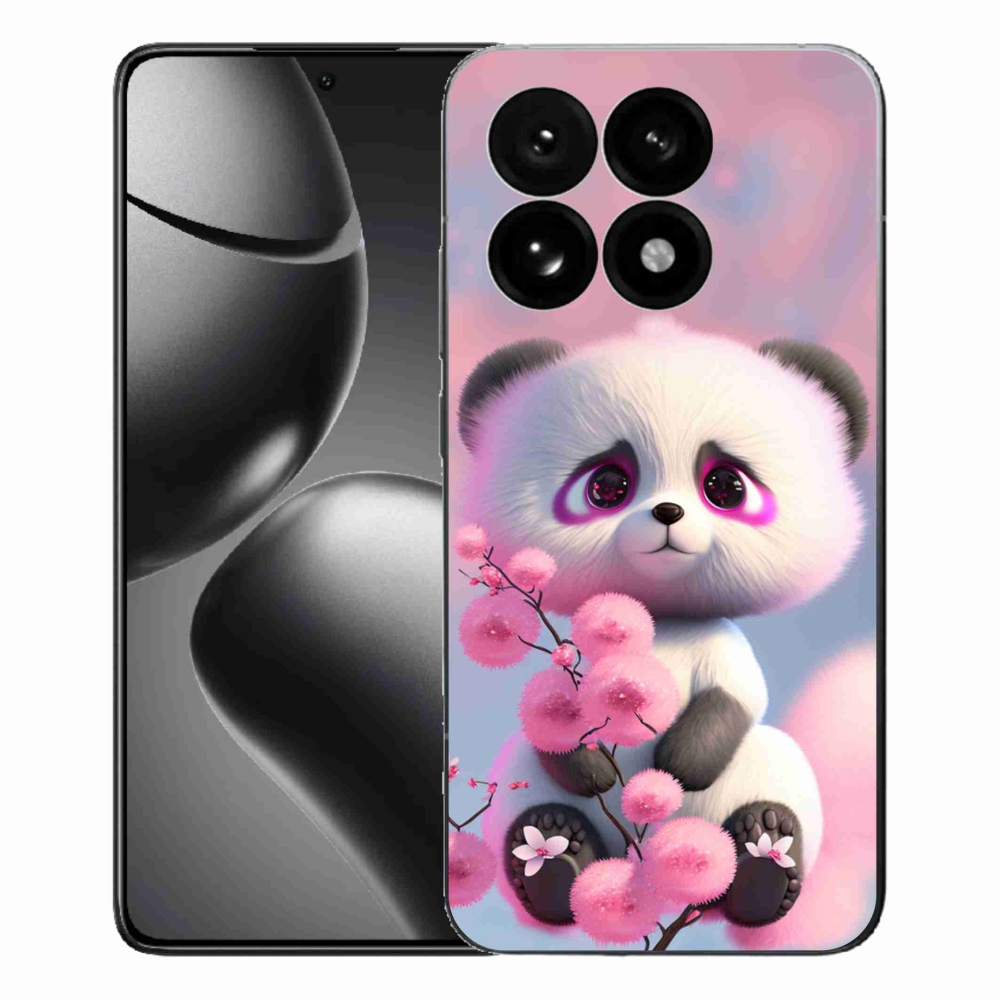 Gelový kryt mmCase na Xiaomi 15T - roztomilá panda 1