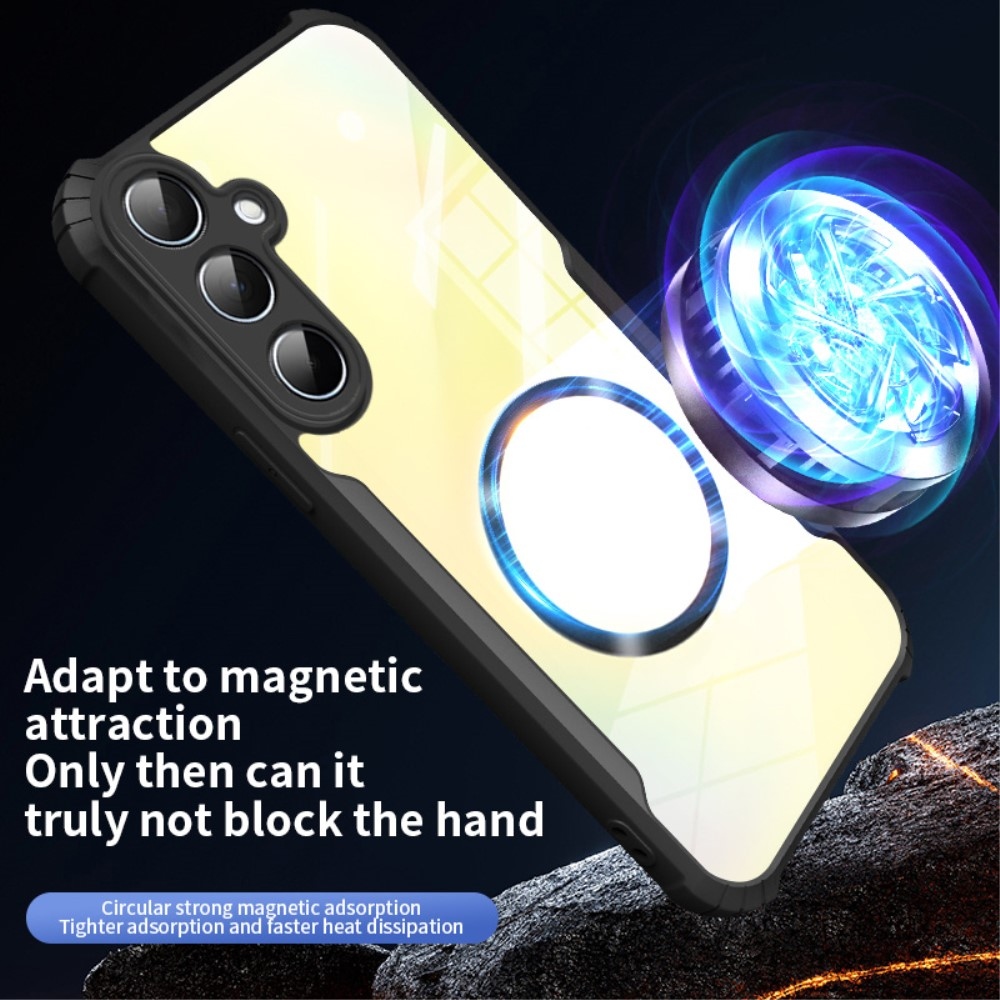 Rein odolný kryt s podporou MagSafe na Samsung Galaxy A56 5G - černý