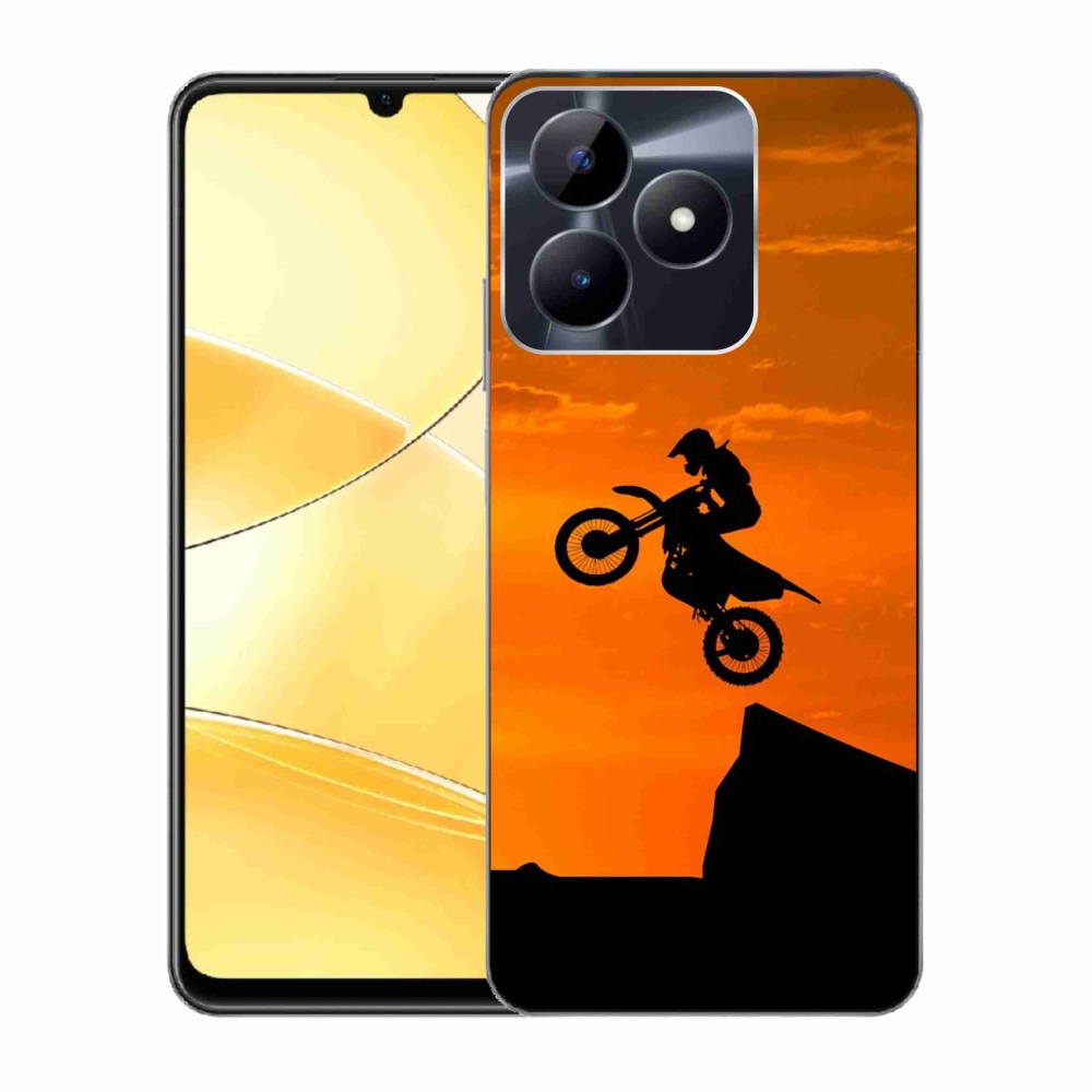 Gelový kryt mmCase na Realme C51/C53 - motocross