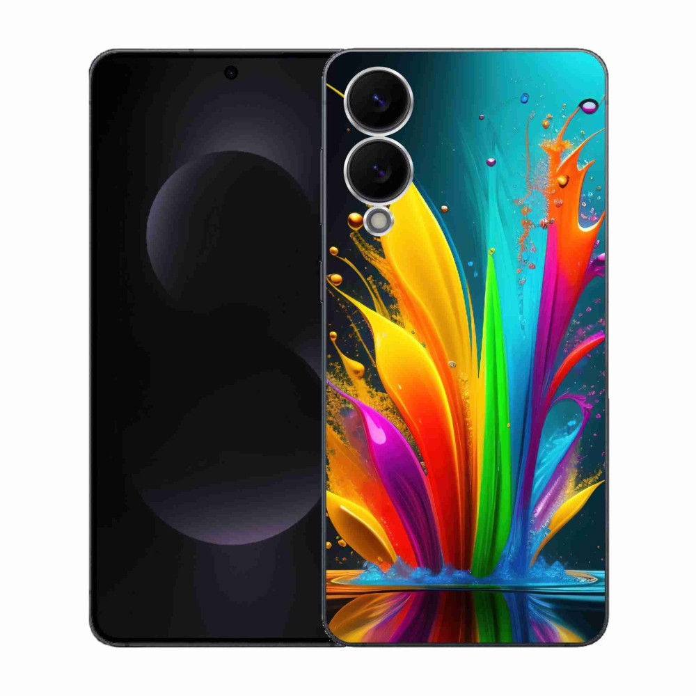 Gelový kryt mmCase na Samsung Galaxy S25 Edge - abstraktní motiv 1