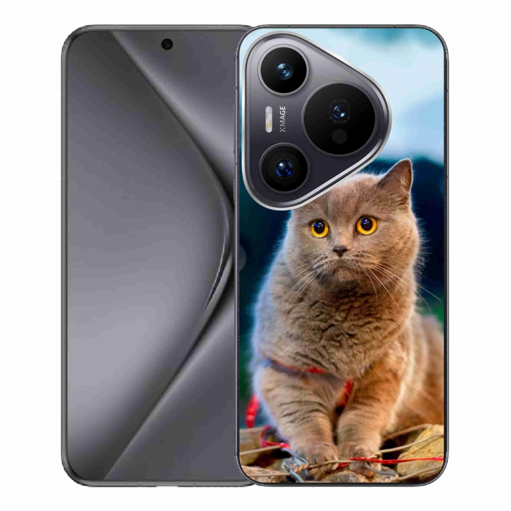 Gelový kryt mmCase na Huawei Pura 70 Pro - britská modrá 2