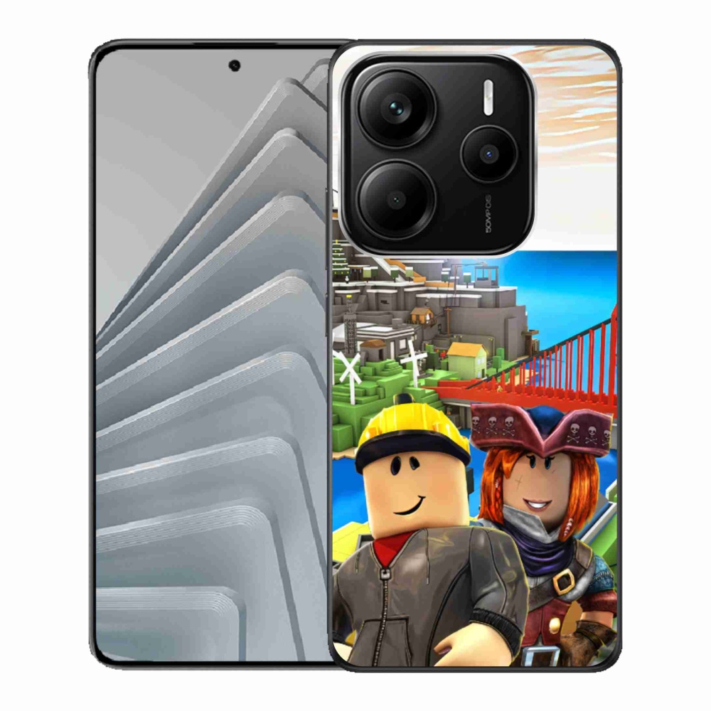 Gelový kryt mmCase na Xiaomi Redmi Note 14 5G - roblox 1