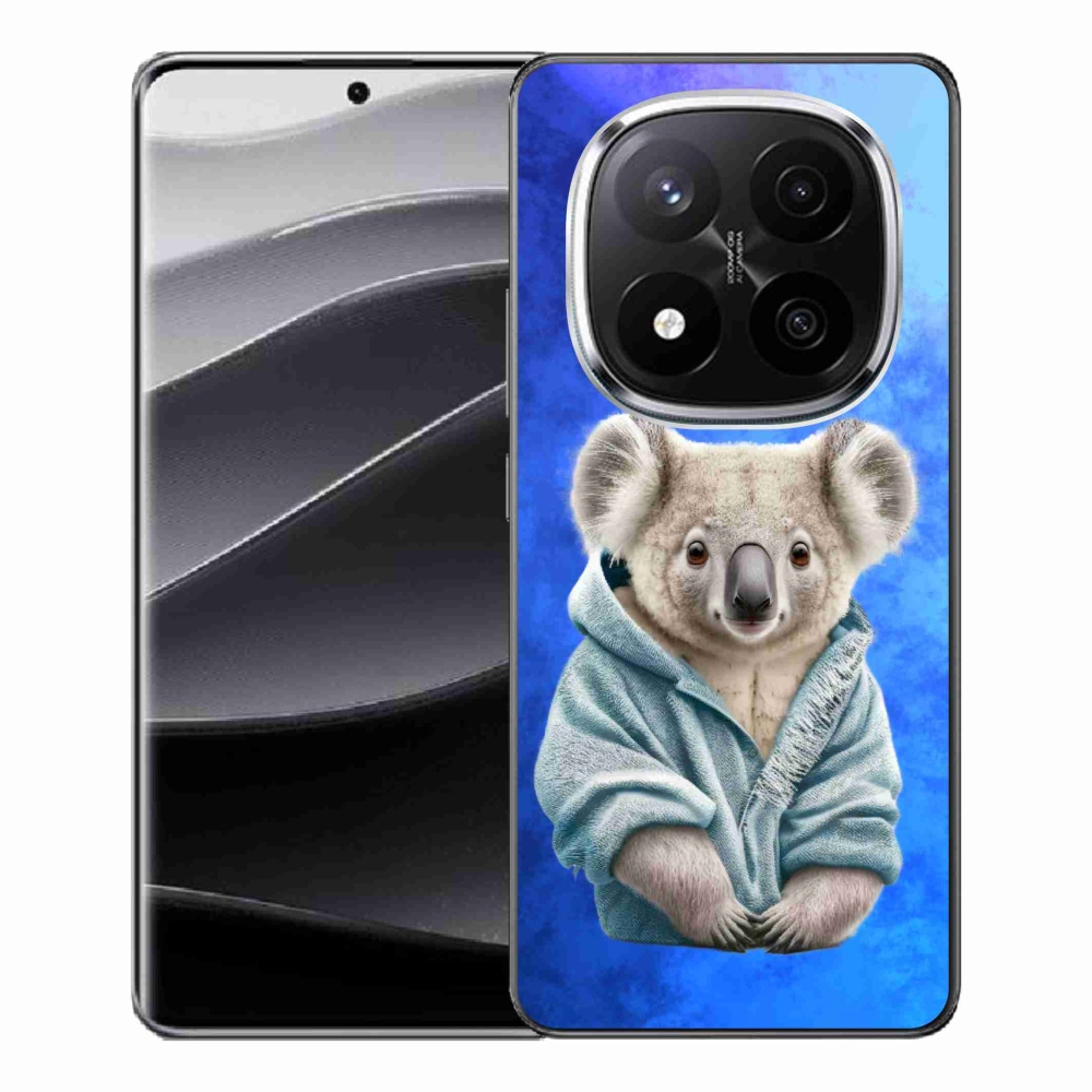 Gelový kryt mmCase na Xiaomi Redmi Note 14 Pro+ 5G - koala ve svetru