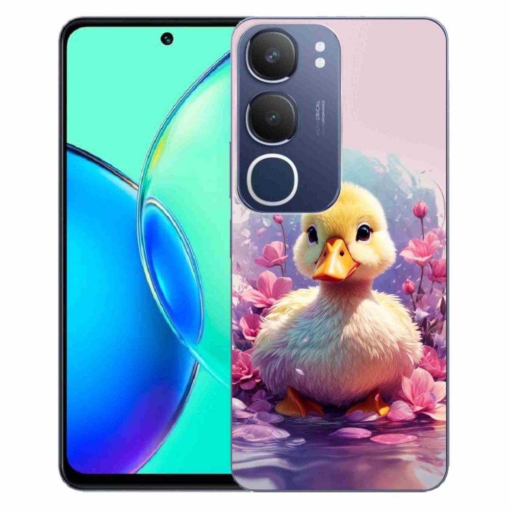 Gelový kryt mmCase na Vivo Y19s - kachnička