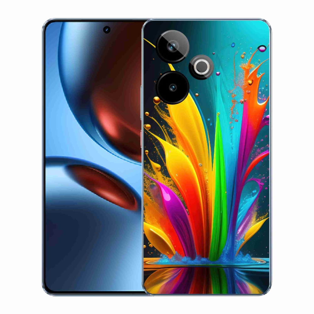 Gelový kryt mmCase na Realme GT 7 5G/GT 7T 5G - abstraktní motiv 1