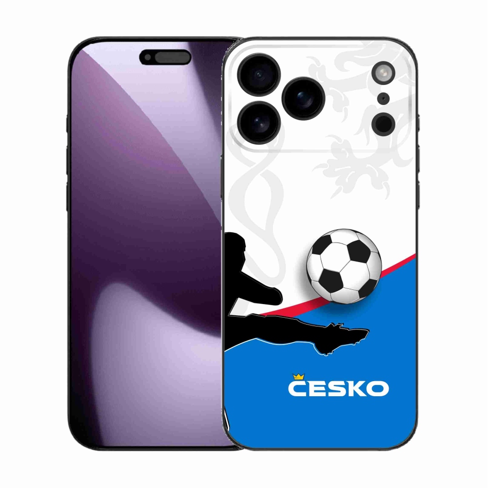 Gelový kryt mmCase na iPhone 17 Pro Max - fotbal Česko 3