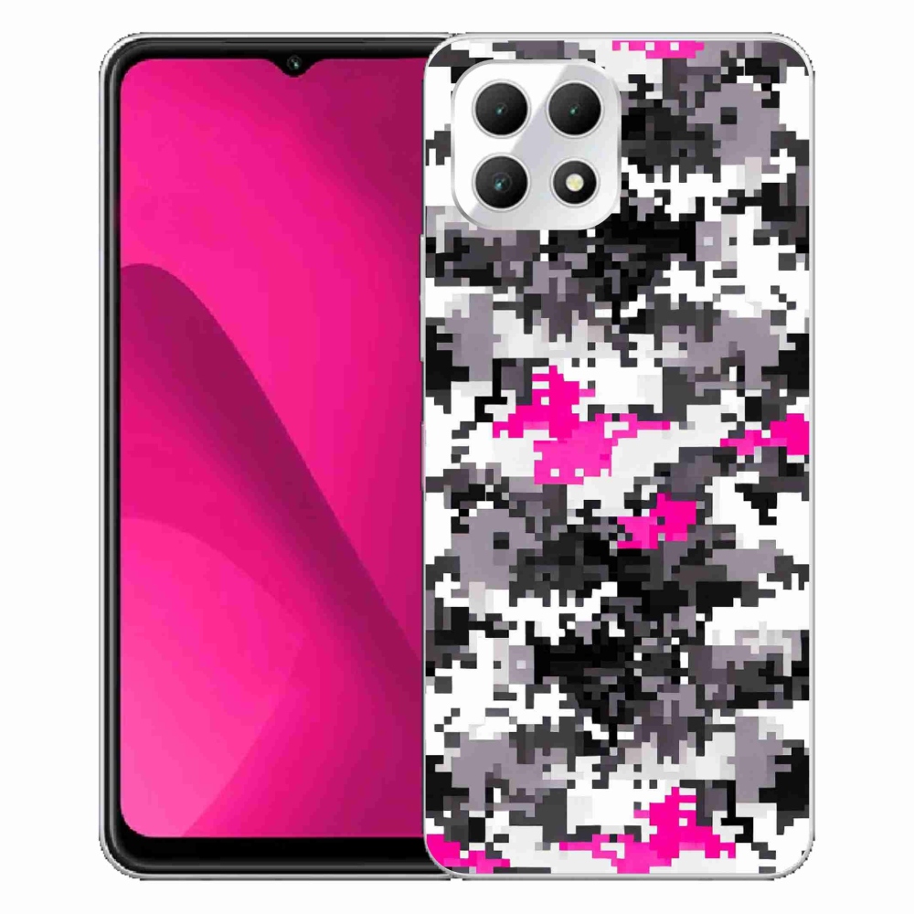 Gelový kryt mmCase na T-Mobile T Phone 2 - maskáčový vzor 4