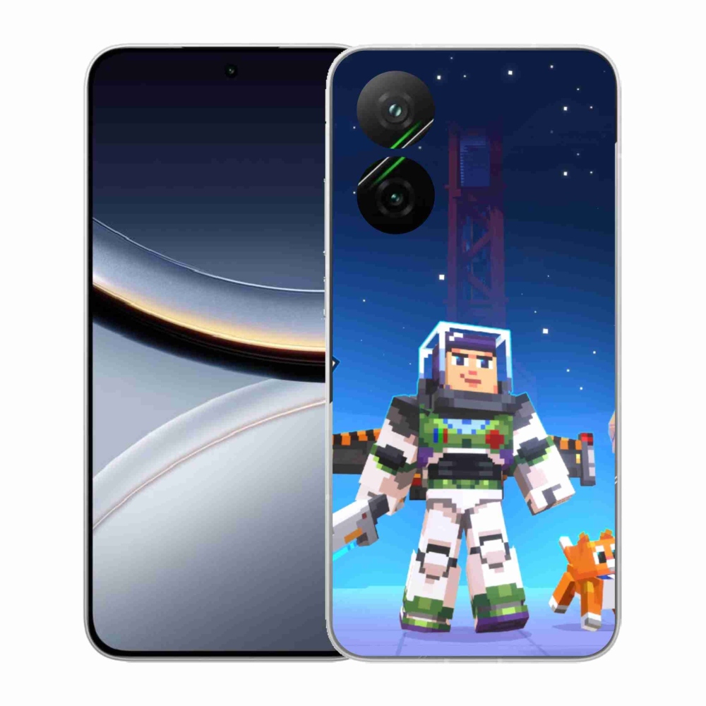Gelový kryt mmCase na Xiaomi Poco F7 5G - minecraft 2
