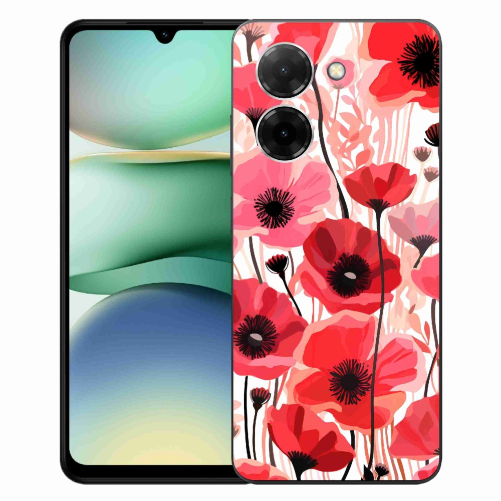 Gelový kryt mmCase na Xiaomi Redmi A5 (171.7x77.8x8.3mm) - vlčí mák 1
