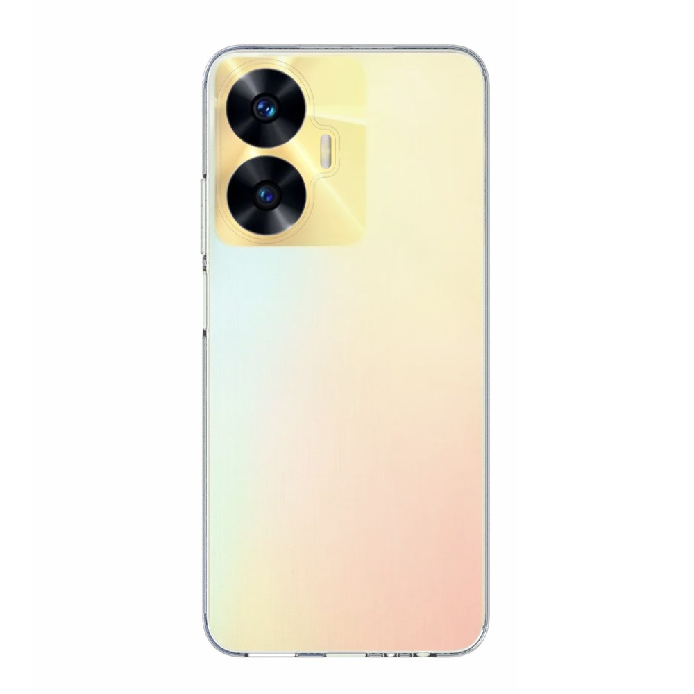 Průhledný gelový obal na Realme C55 - průhledný