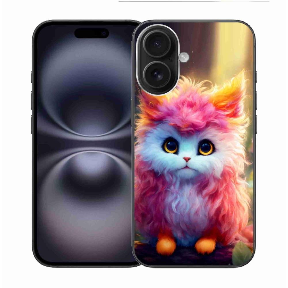 Gelový kryt mmCase na iPhone 16 - roztomilé kotě 5