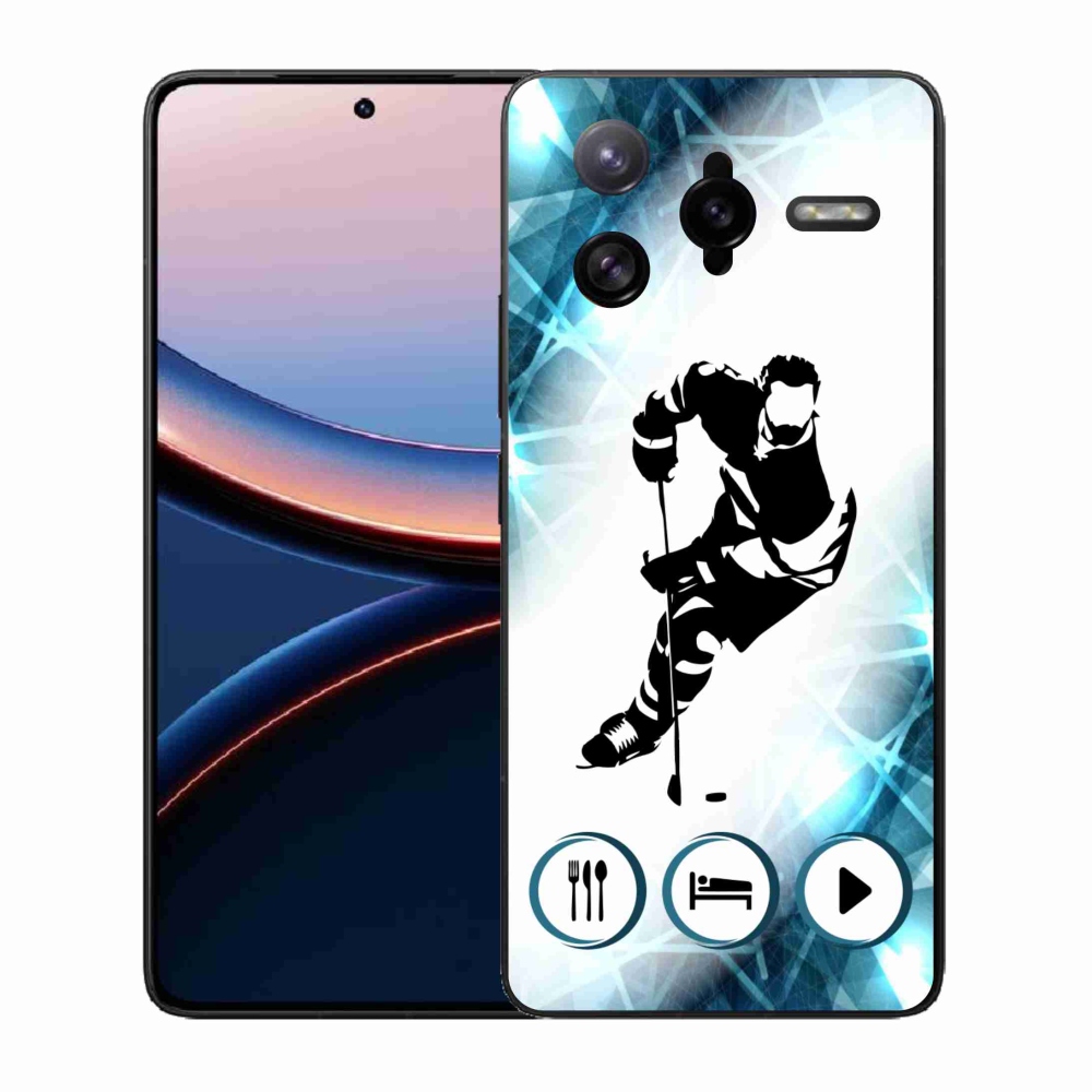 Gelový kryt mmCase na Xiaomi Poco F7 Ultra - hokej 1
