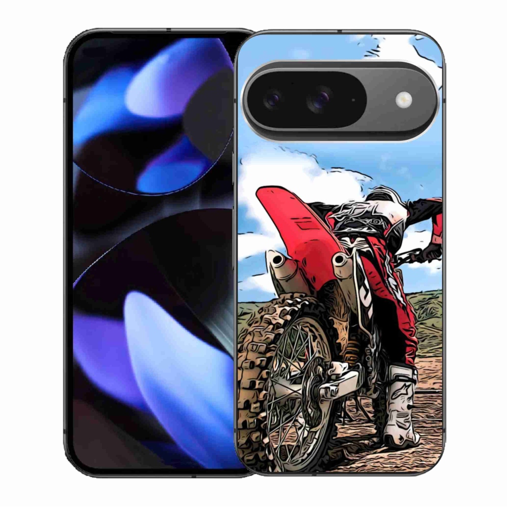 Gelový kryt mmCase na Google Pixel 9/9 Pro - moto