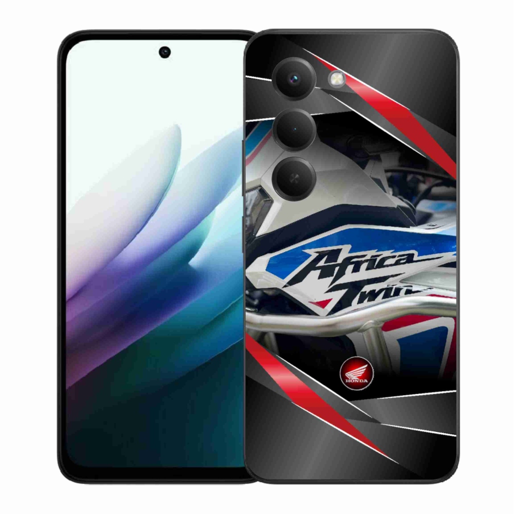 Gelový kryt mmCase na Xiaomi Redmi 15 4G/5G (171mm) - motorka honda
