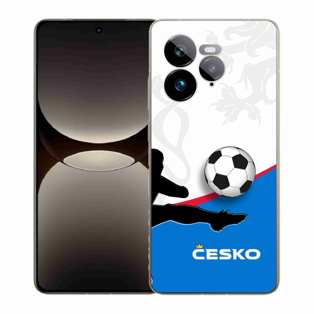 Gelový kryt mmCase na Realme GT 7 Pro 5G - fotbal Česko 3