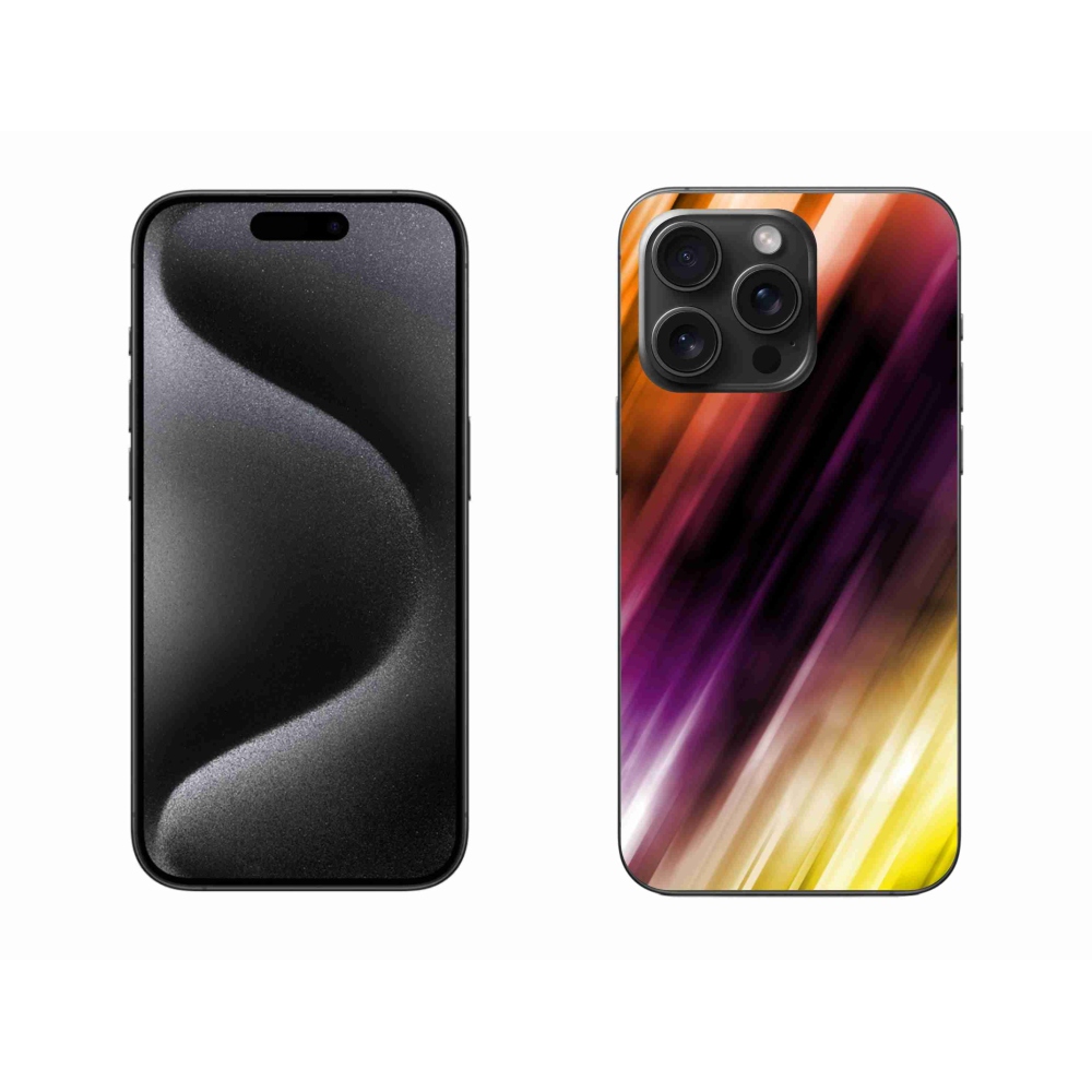 Gelový kryt mmCase na iPhone 15 Pro Max - abstraktní vzor 5