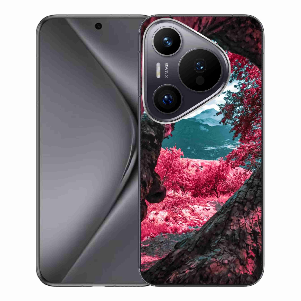Gelový kryt mmCase na Huawei Pura 70 Pro - výhled na hory