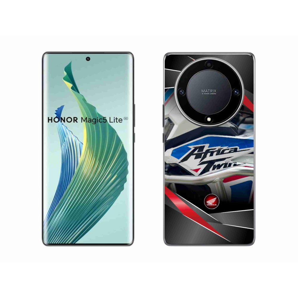 Gelový kryt mmCase na Honor Magic 5 Lite 5G - motorka honda