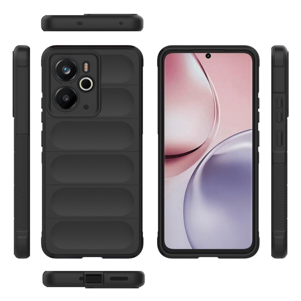 Rugg odolný gelový obal na Realme 14 5G - černý