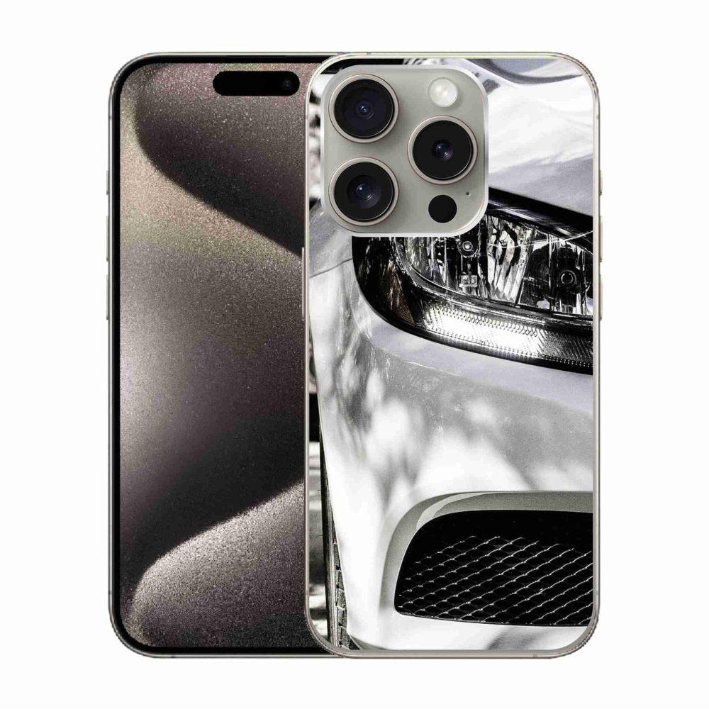 Gelový kryt mmCase na iPhone 15 Pro - auto