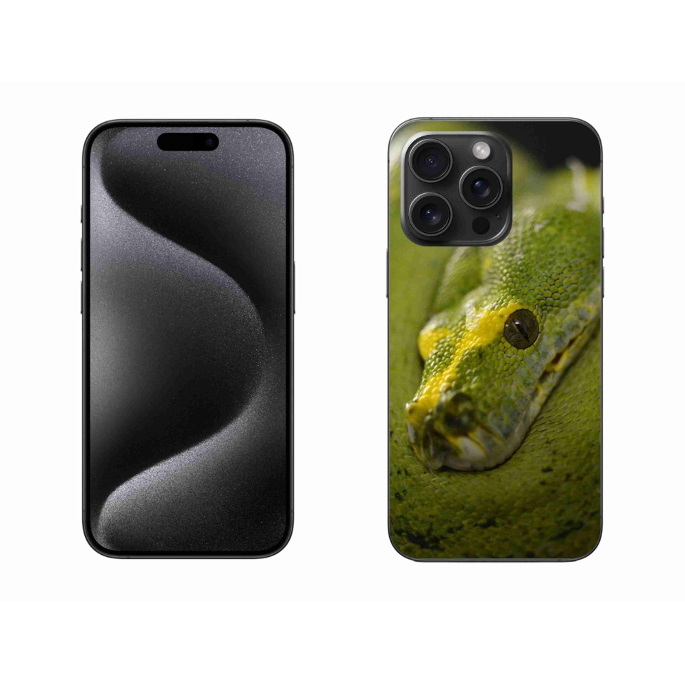 Gelový kryt mmCase na iPhone 15 Pro Max - had 2