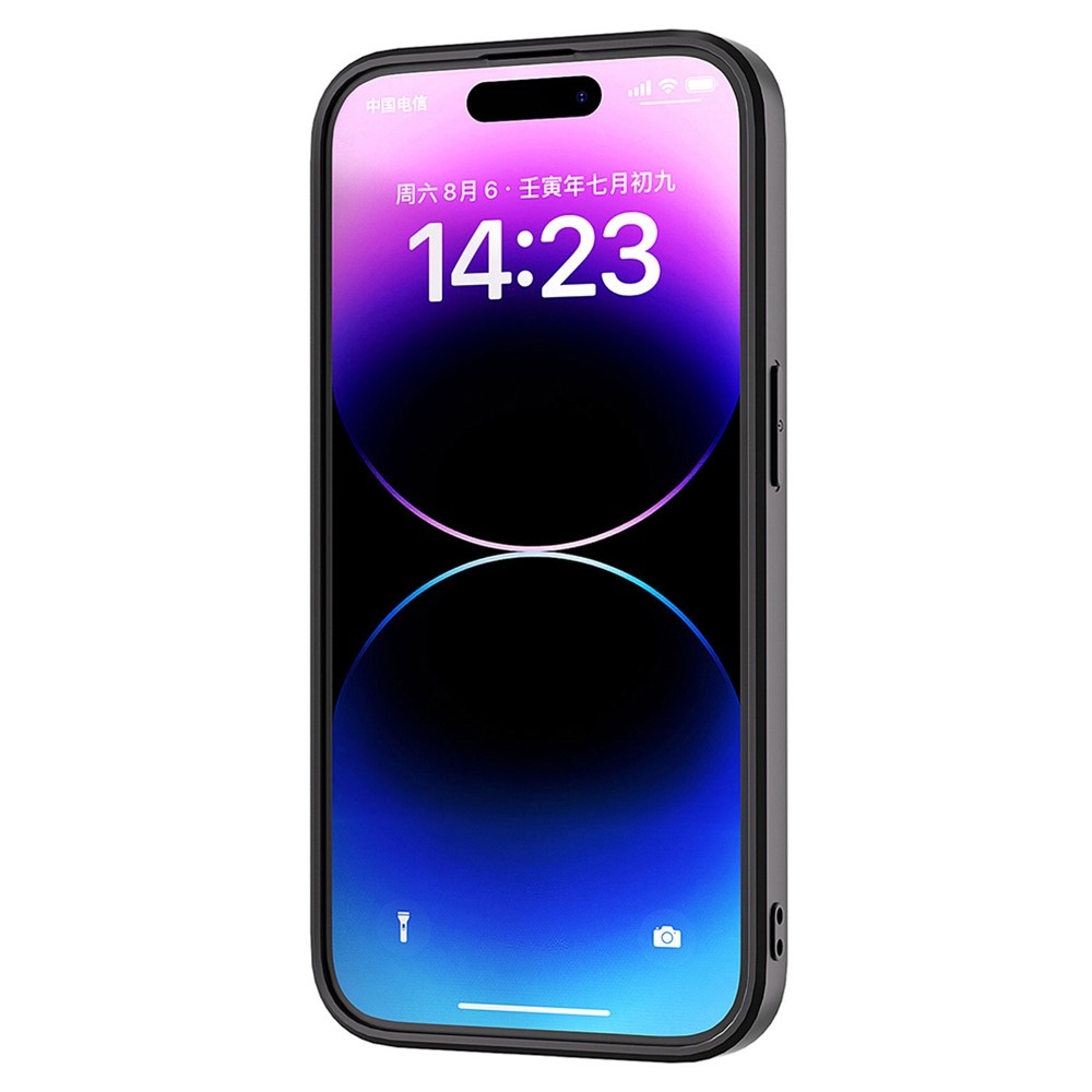 ABEEL Milky gelový obal s pevnými zády na iPhone 15 Plus - zelený