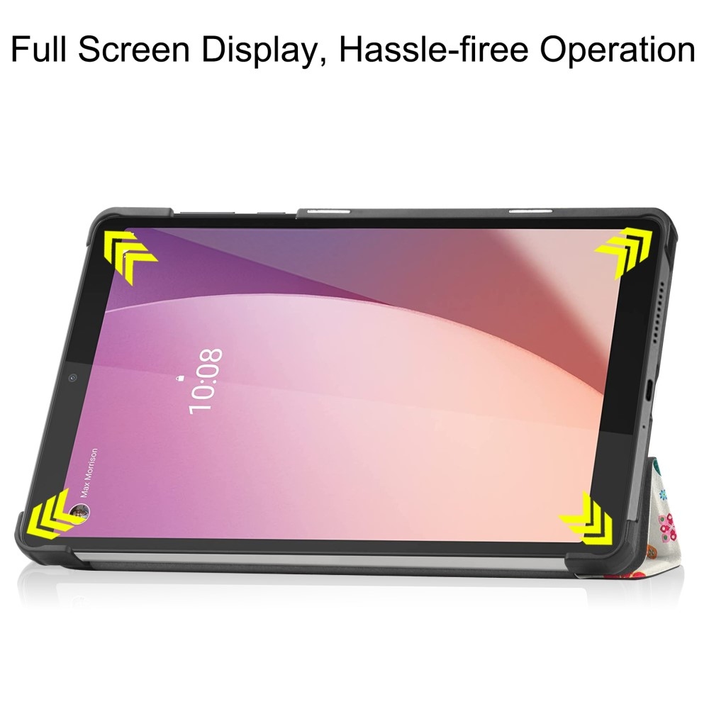 Patte zavírací pouzdro na Lenovo Tab M8 4. Gen (2024) - motýli