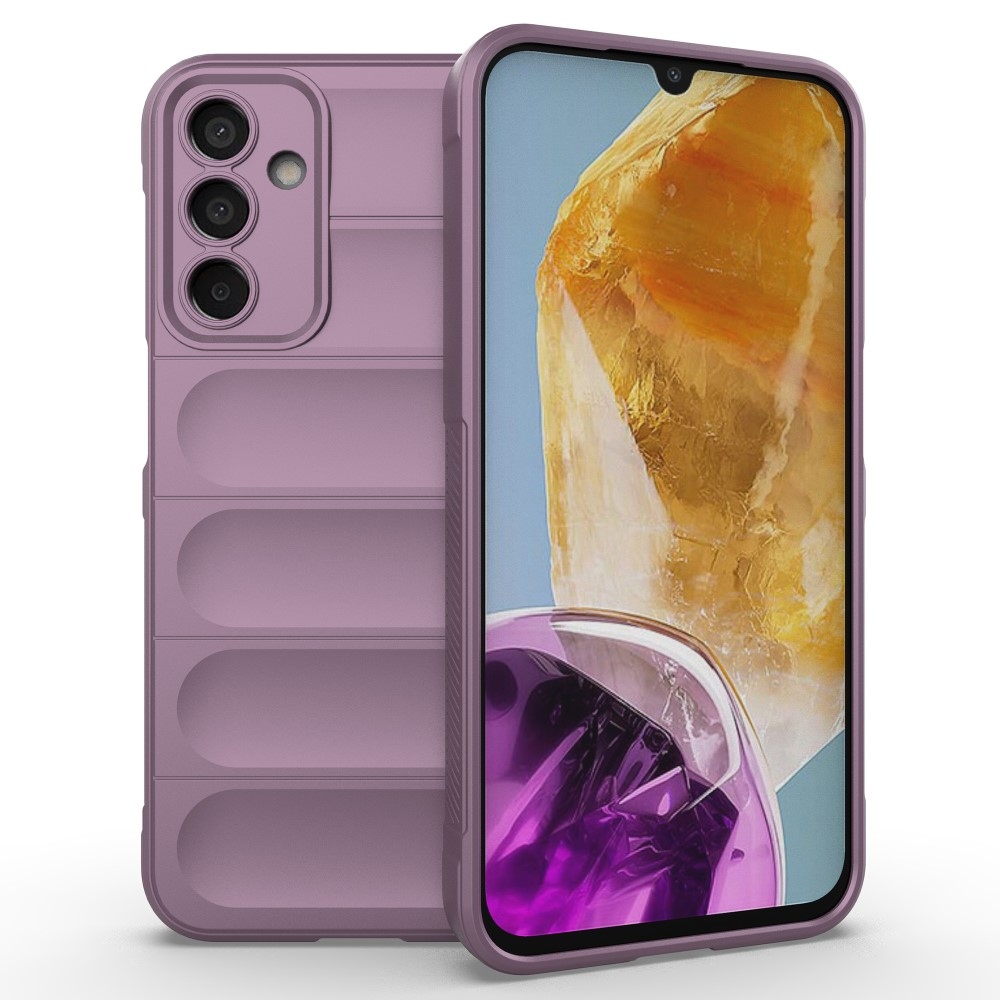 Rugg odolný gelový obal na Samsung Galaxy M15 5G - světlefialový