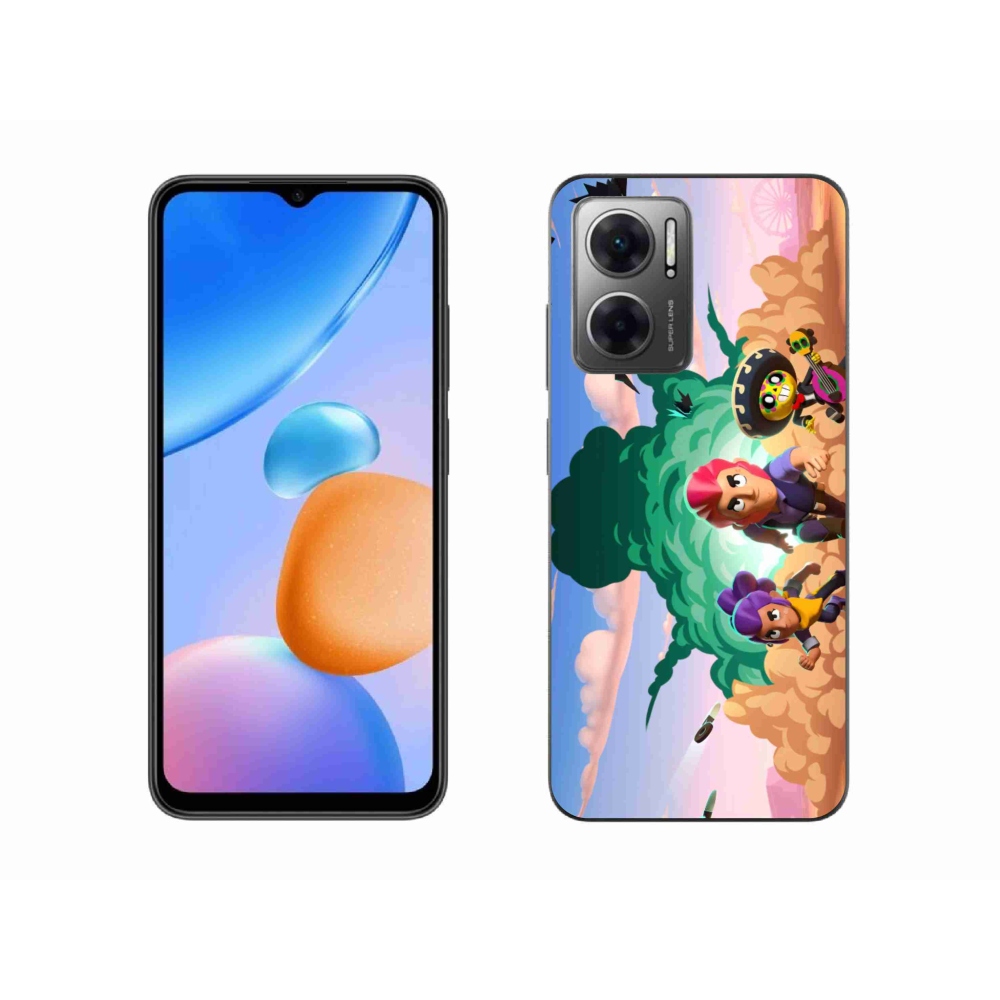 Gelový kryt mmCase na Xiaomi Redmi 10 5G - brawl stars