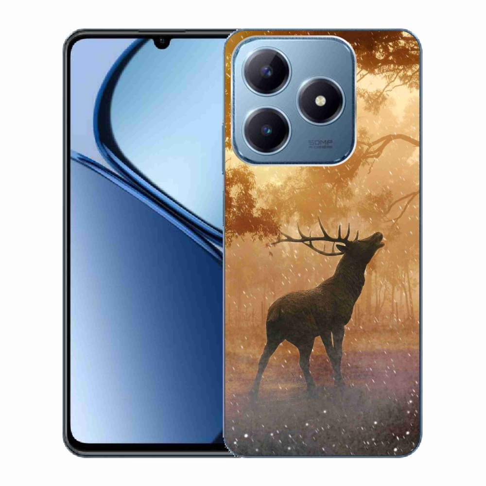 Gelový kryt mmCase na Realme C63 - jelen v říji