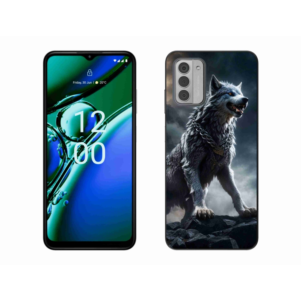 Gelový kryt mmCase na Nokia G42 - vlk 1