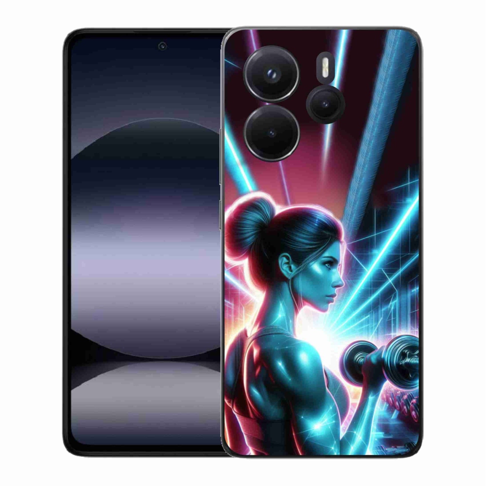Gelový kryt mmCase na Xiaomi Redmi Note 14 - posilování