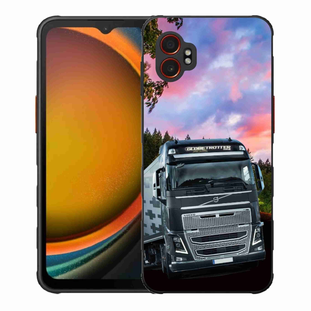 Gelový kryt mmCase na Samsung Galaxy Xcover 7 Pro - kamion 2
