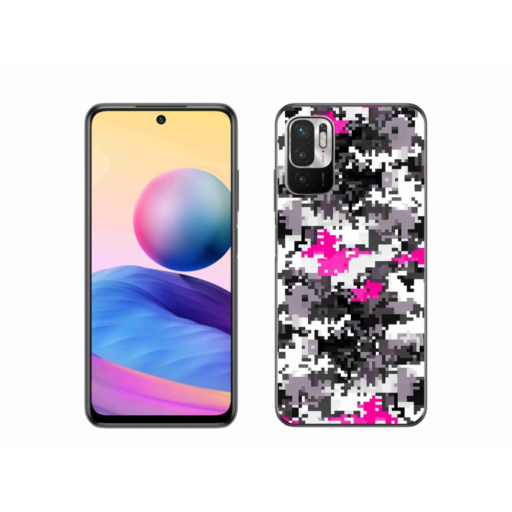 Gelový kryt mmCase na Xiaomi Poco M3 Pro/5G - maskáčový vzor 4