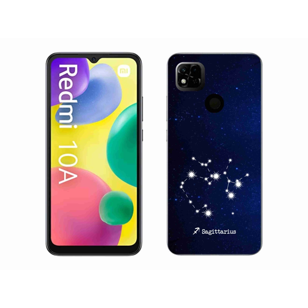 Gelový kryt mmCase na Xiaomi Redmi 10A - souhvězdí Střelce