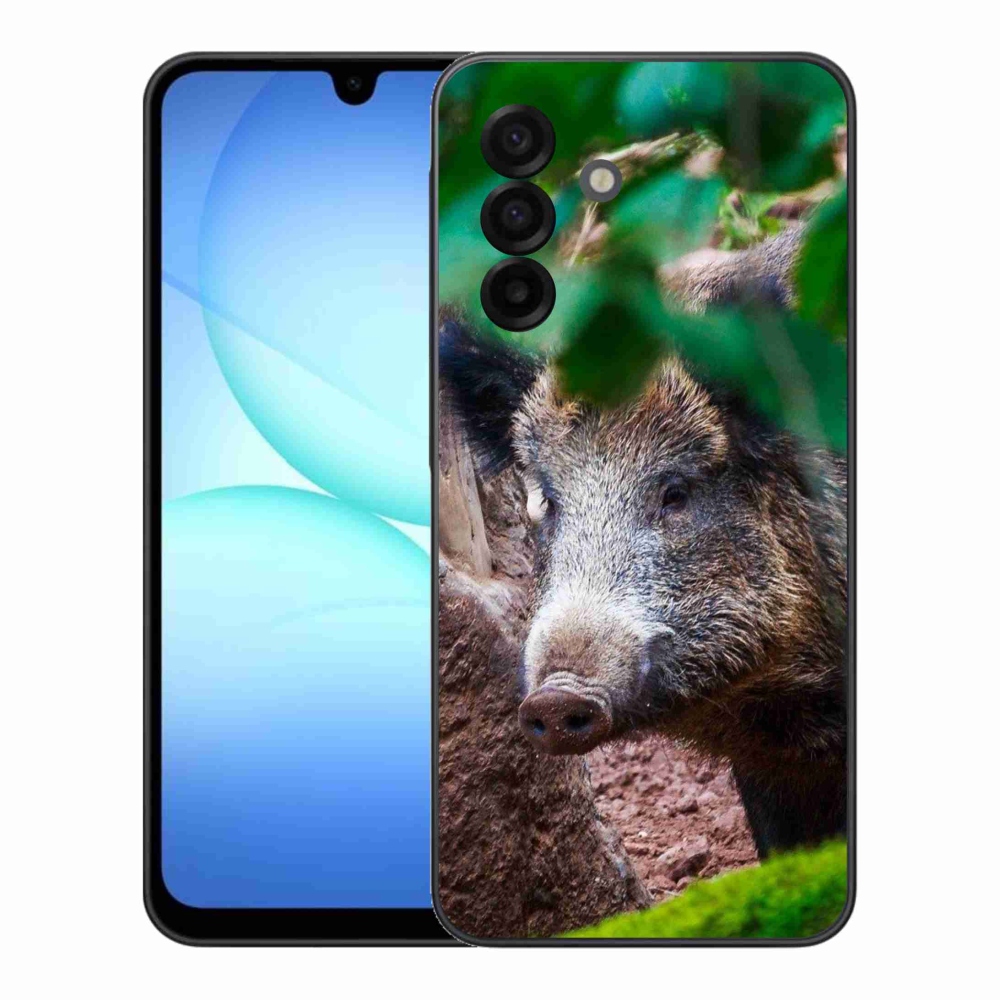 Gelový kryt mmCase na Samsung Galaxy A17 4G/5G - divoké prase