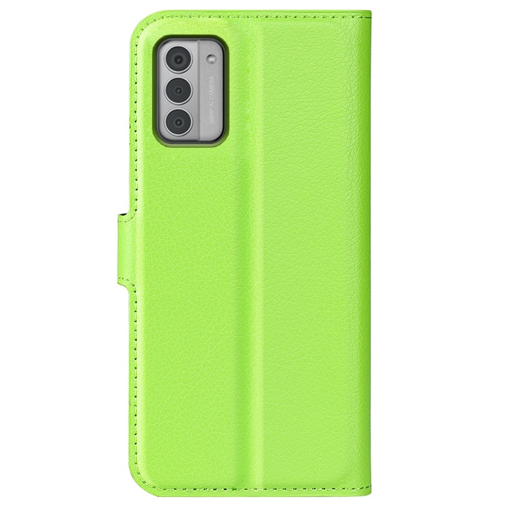 Litchi knížkové pouzdro na Nokia G42 - zelené