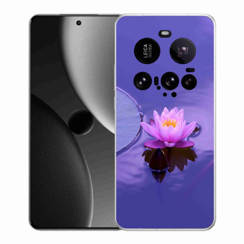 Gelový kryt mmCase na Xiaomi 15 Ultra - květ na hladině