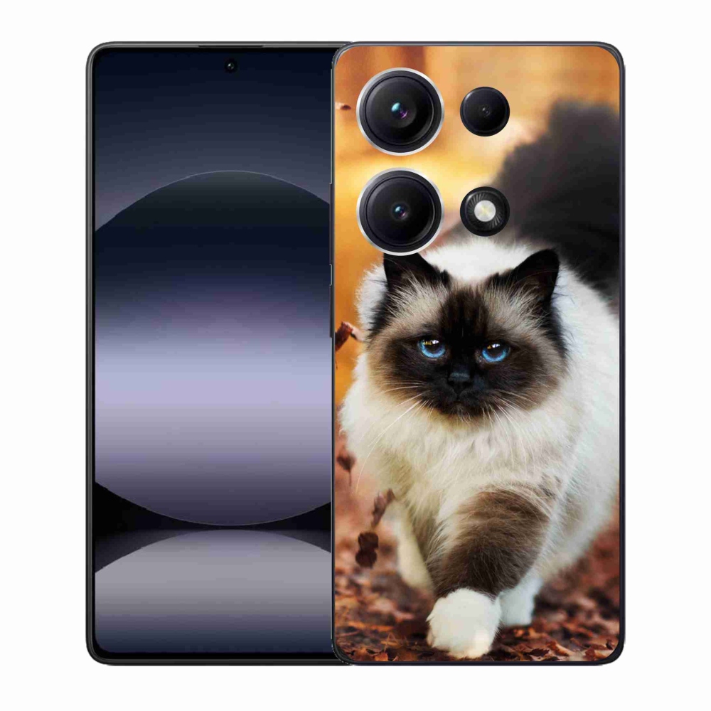 Gelový kryt mmCase na Xiaomi Redmi Note 14S - kočka
