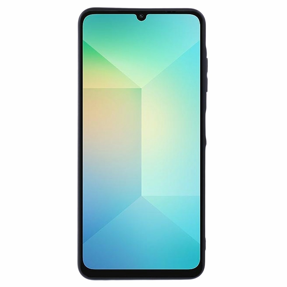 Matný gelový obal na Samsung Galaxy A06 4G - černý