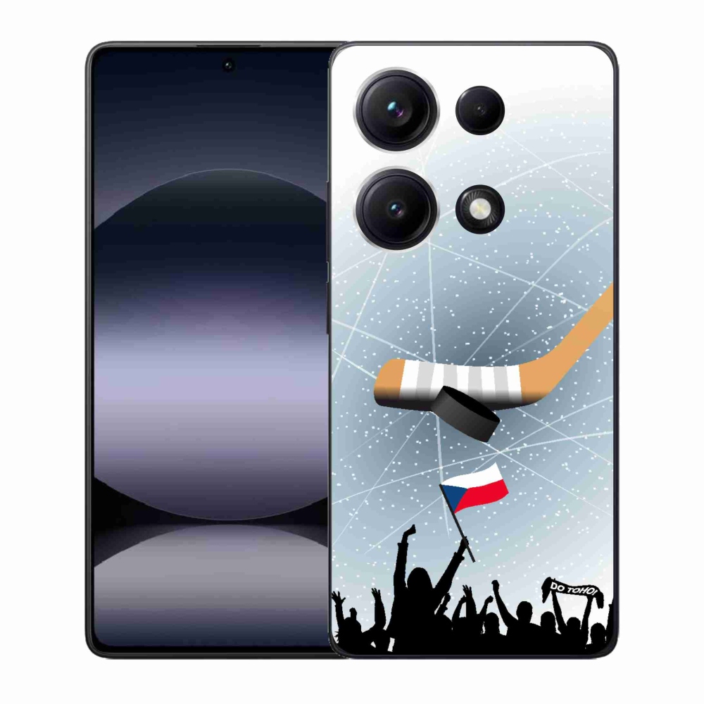 Gelový kryt mmCase na Xiaomi Redmi Note 14S - fanoušci hokeje
