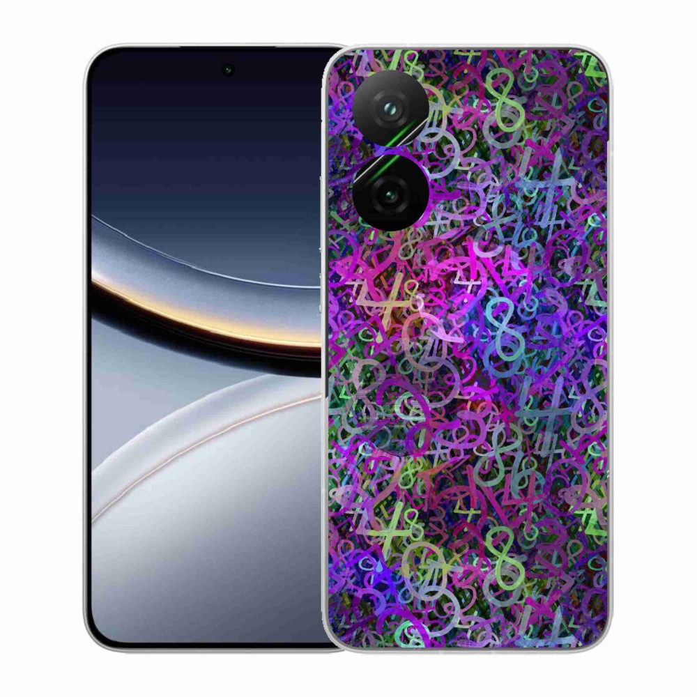 Gelový kryt mmCase na Xiaomi Poco F7 5G - abstraktní motiv 25
