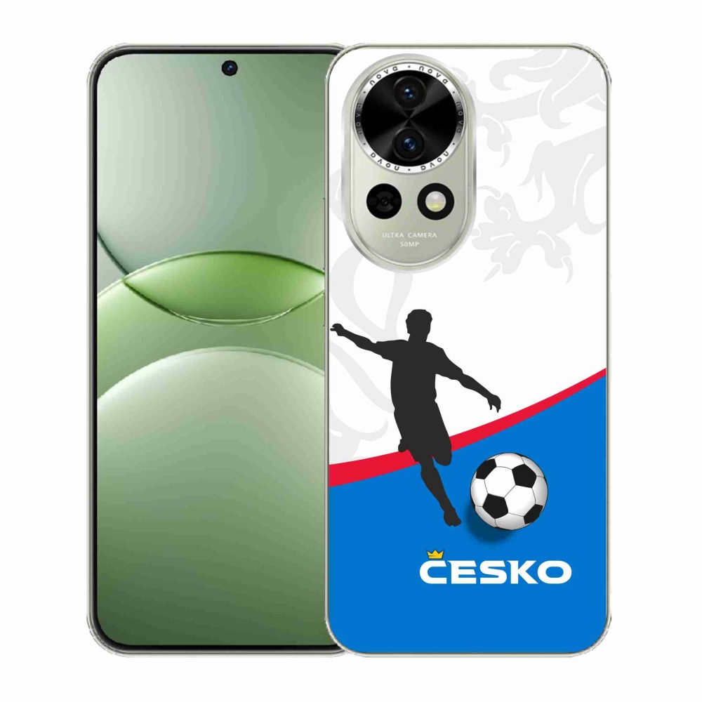 Gelový kryt mmCase na Huawei Nova 13 5G - fotbal Česko 1