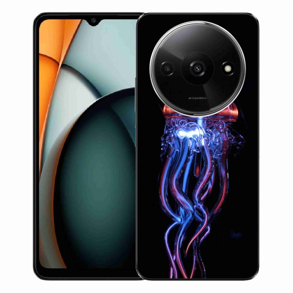 Gelový kryt mmCase na Xiaomi Redmi A3 - medúza