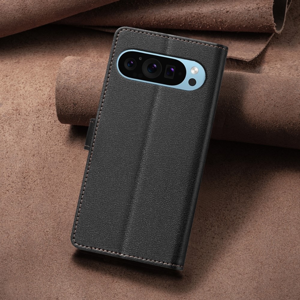 BNF peněženkové pouzdro pro Google Pixel 9/9 Pro - černé