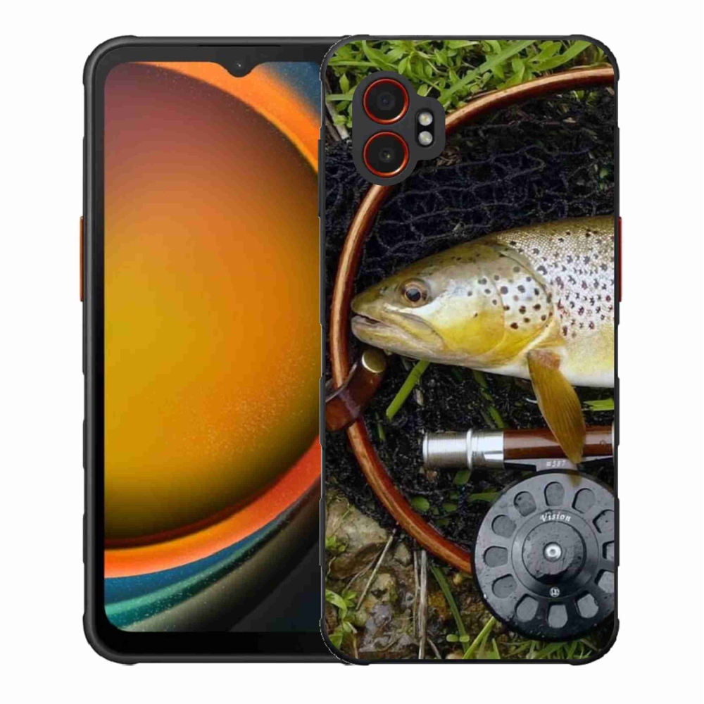 Gelový kryt mmCase na Samsung Galaxy Xcover 7 Pro - pstruh 2