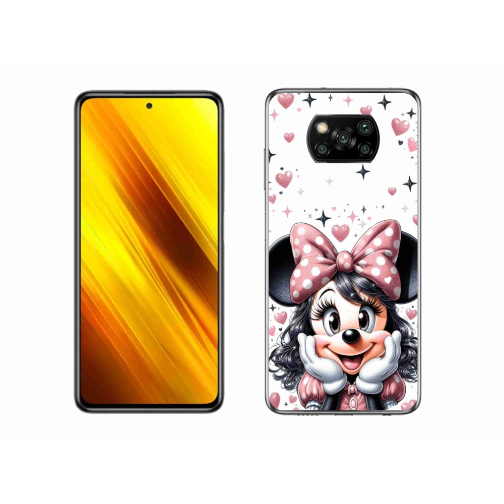Gelový kryt mmCase na Xiaomi Poco X3 - minnie