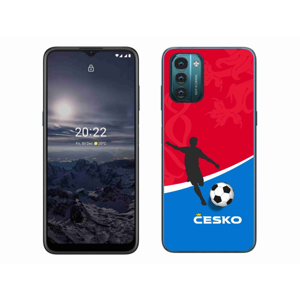 Gelový kryt mmCase na Nokia G11/G21 - fotbal Česko