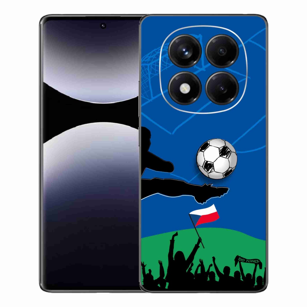 Gelový kryt mmCase na Xiaomi Redmi Note 14 Pro - fanoušci fotbalu